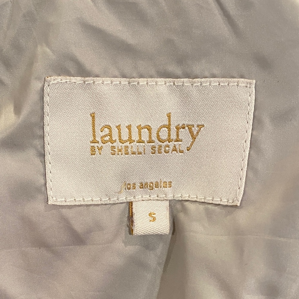 Women's Quilted “laundry buy Shelli Segal” Jacket - Silver - Picture 5 of 10